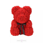 Load image into Gallery viewer, Eternity Red Roses Teddy Bear 40cm Forever Flowers Mango People Flowers 
