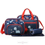 Load image into Gallery viewer, Fashion Cartoon Embroidery Four Piece Multi-Functional Bag Set Multi-Functional Shoulder Bag