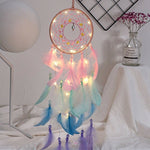 Load image into Gallery viewer, Feathery Colorful Dream Catcher Wall Hanging Mango People Local 

