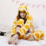 Load image into Gallery viewer, Giraffe Adult Onesie Onesie Mango People Factory S 
