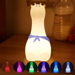Load image into Gallery viewer, Giraffe Silicone Led Night Light Lamp