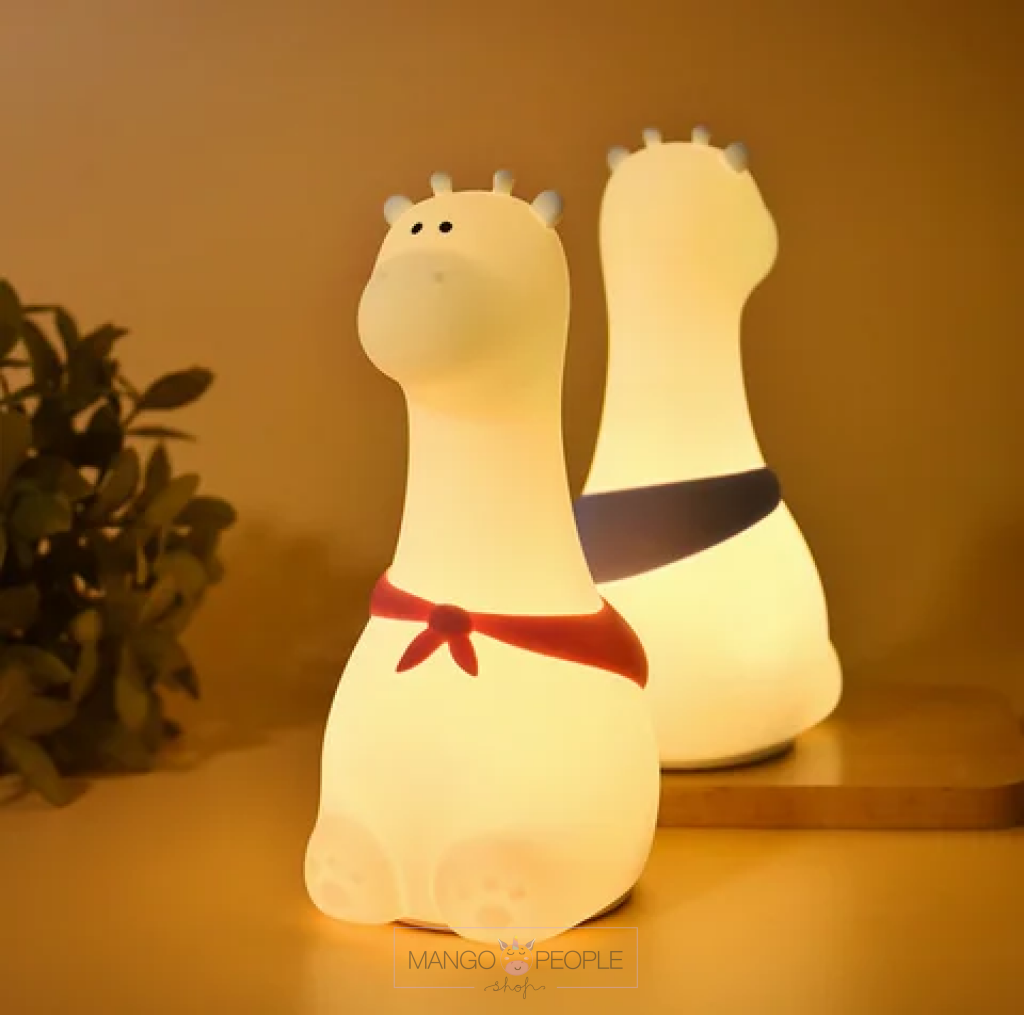 Giraffe Silicone Led Night Light Lamp