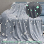 Load image into Gallery viewer, Glow In The Dark Throw Blanket Luminous
