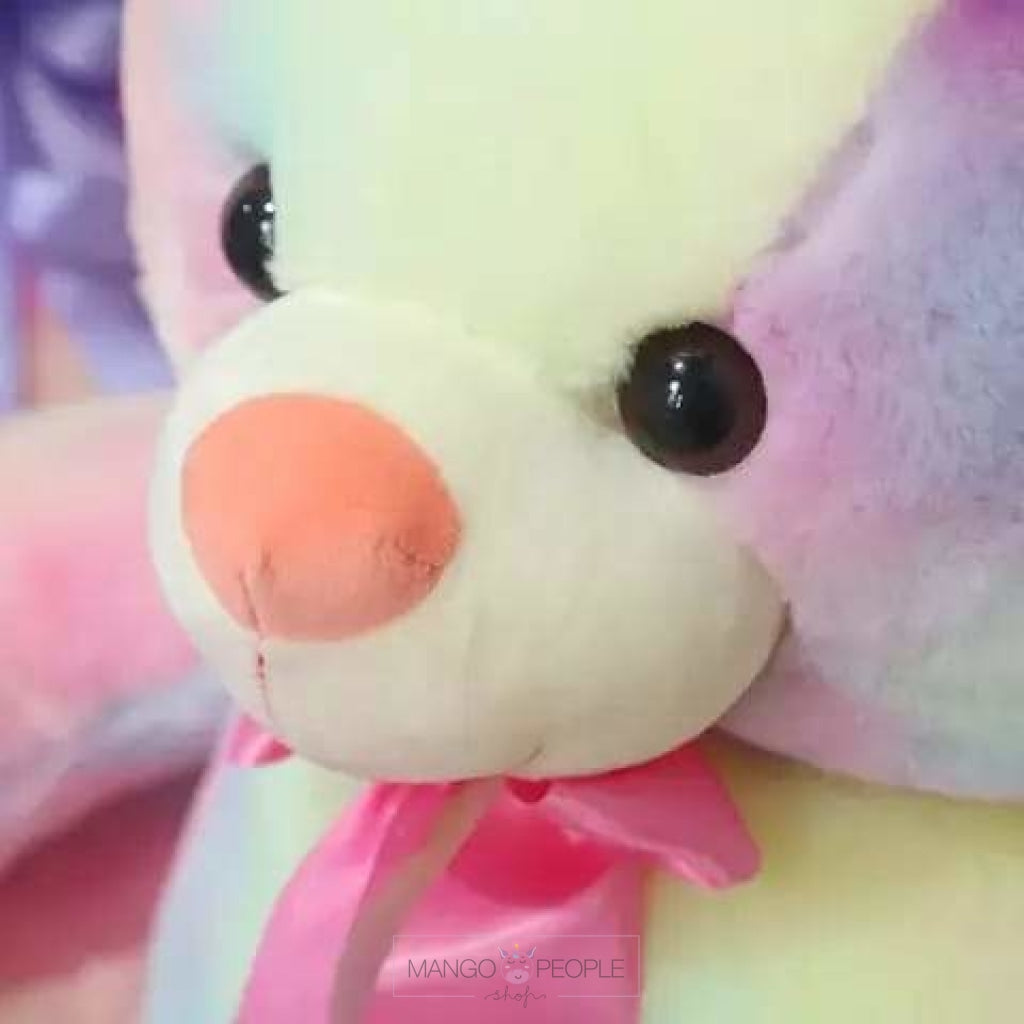 Glow Up Light Rainbow Plush Teddy Toy Plush Toy Mango People International 