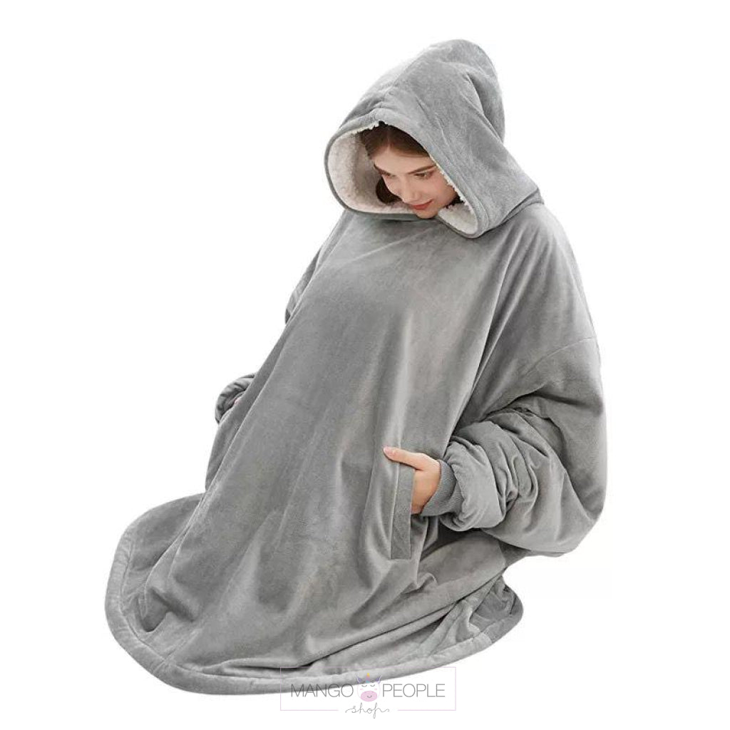 Hooded Blanket Sweatshirt