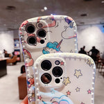 Load image into Gallery viewer, Happy Unicorn iPhone 12 Mini/12 Pro/12 Pro Max Case phone case Mango People International 
