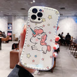 Load image into Gallery viewer, Happy Unicorn iPhone 12 Mini/12 Pro/12 Pro Max Case phone case Mango People International 
