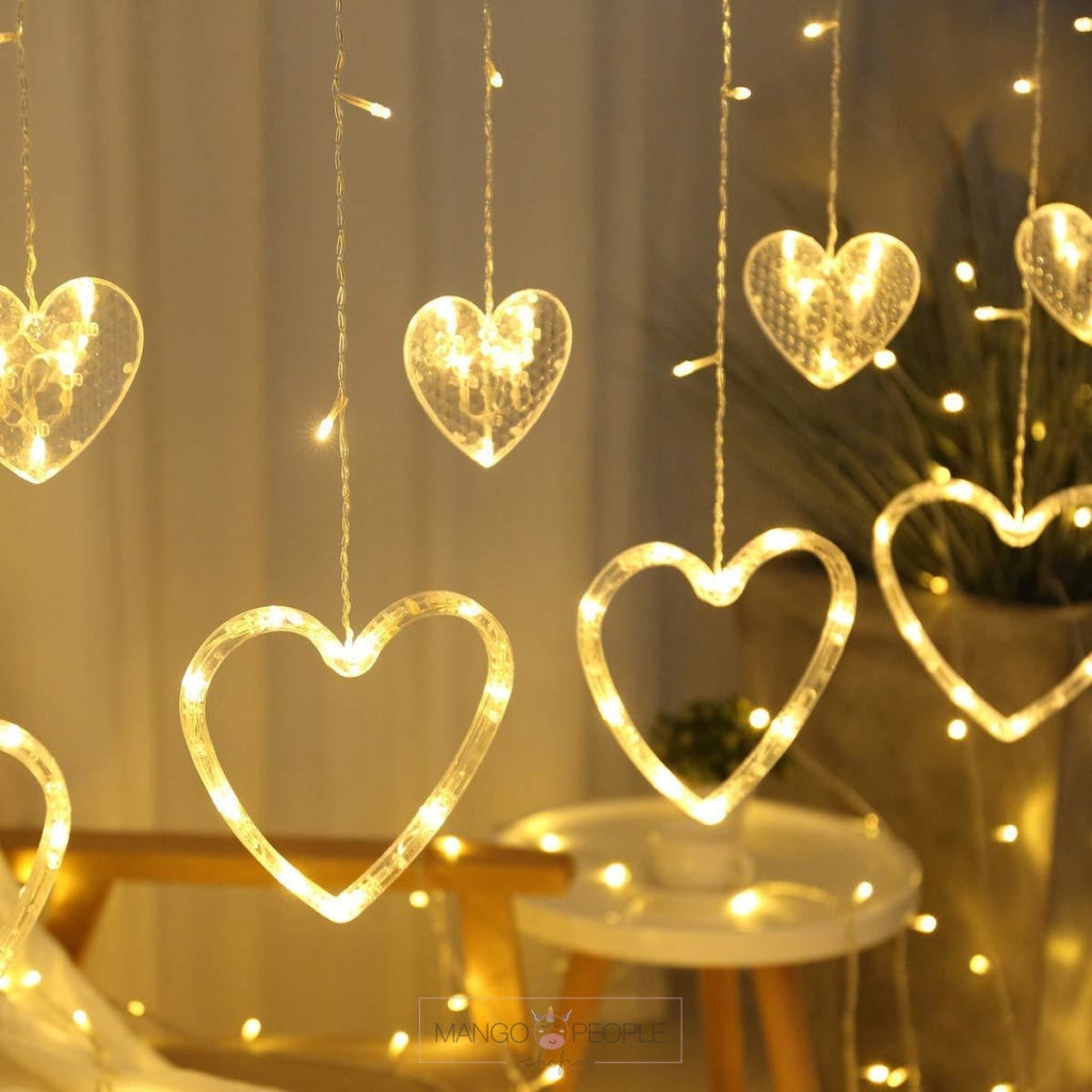 Heart String LED Hanging Lights Fairy Lights Mango People Local 
