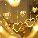 Load image into Gallery viewer, Heart String LED Hanging Lights Fairy Lights Mango People Local 
