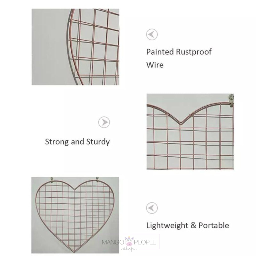 Heart Wall Grid Home & Living Mango People Local 