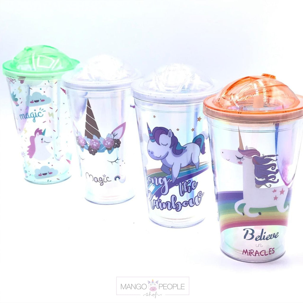 Holographic Unicorn Sipper Sipper Mango People Local 