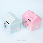 Load image into Gallery viewer, Pack Of 2 House Shaped Kids Money Bank
