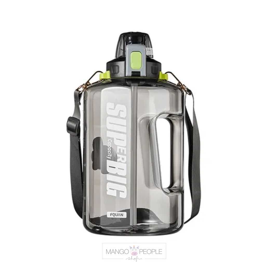 Large Capacity Water Jug With Straw - 1500Ml