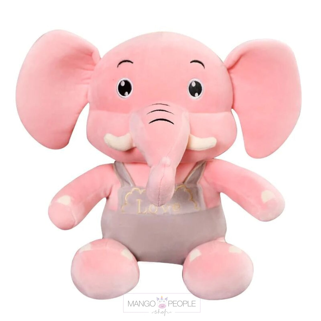 Giant Stuffed Elephant With Big Ears Plush Toy