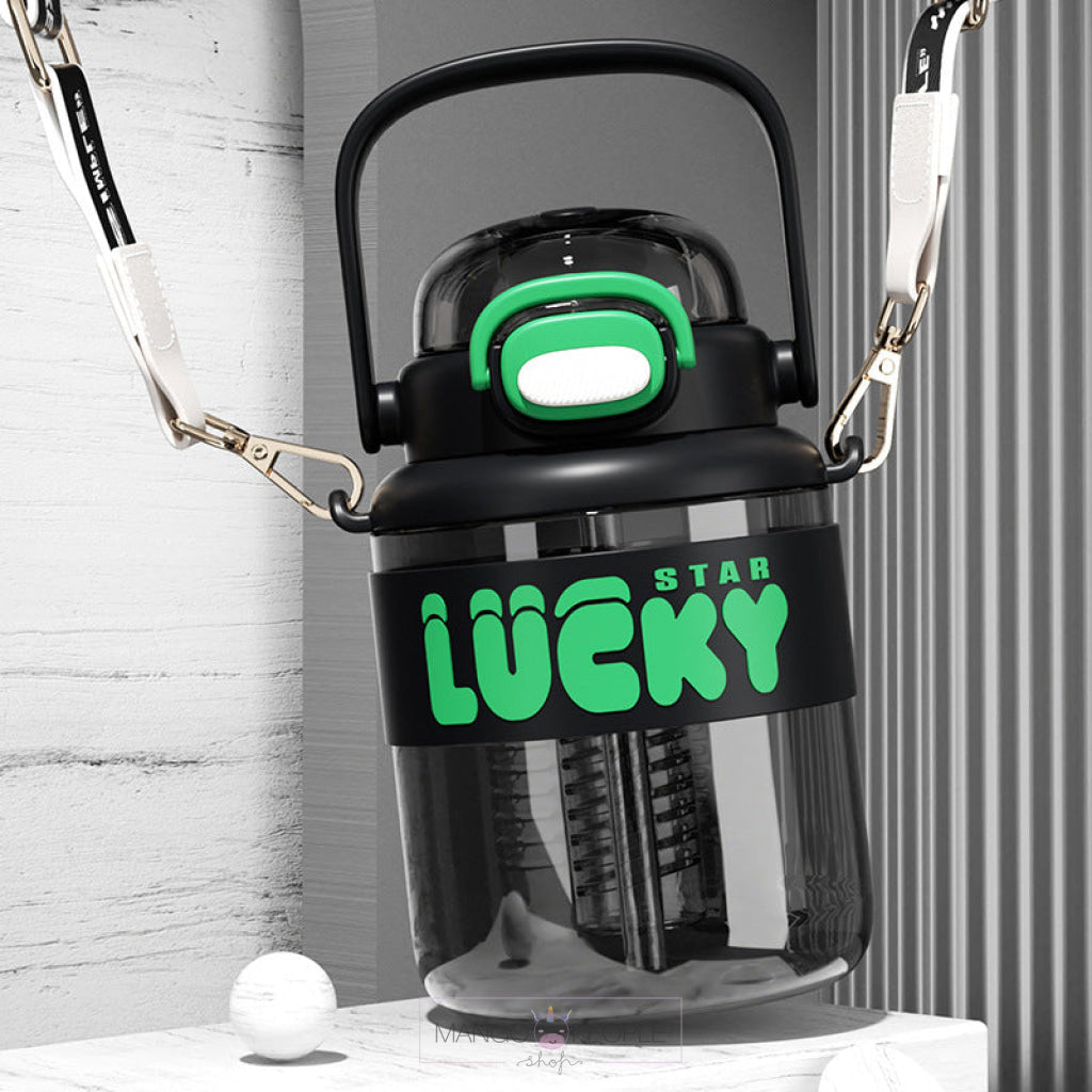 Lucky Water Bottle - 1100Ml Black
