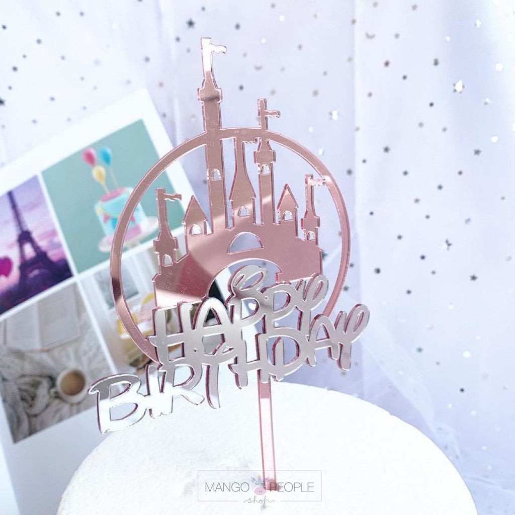 Magical Castle Happy Birthday Cake Topper Cake topper Mango People Local 