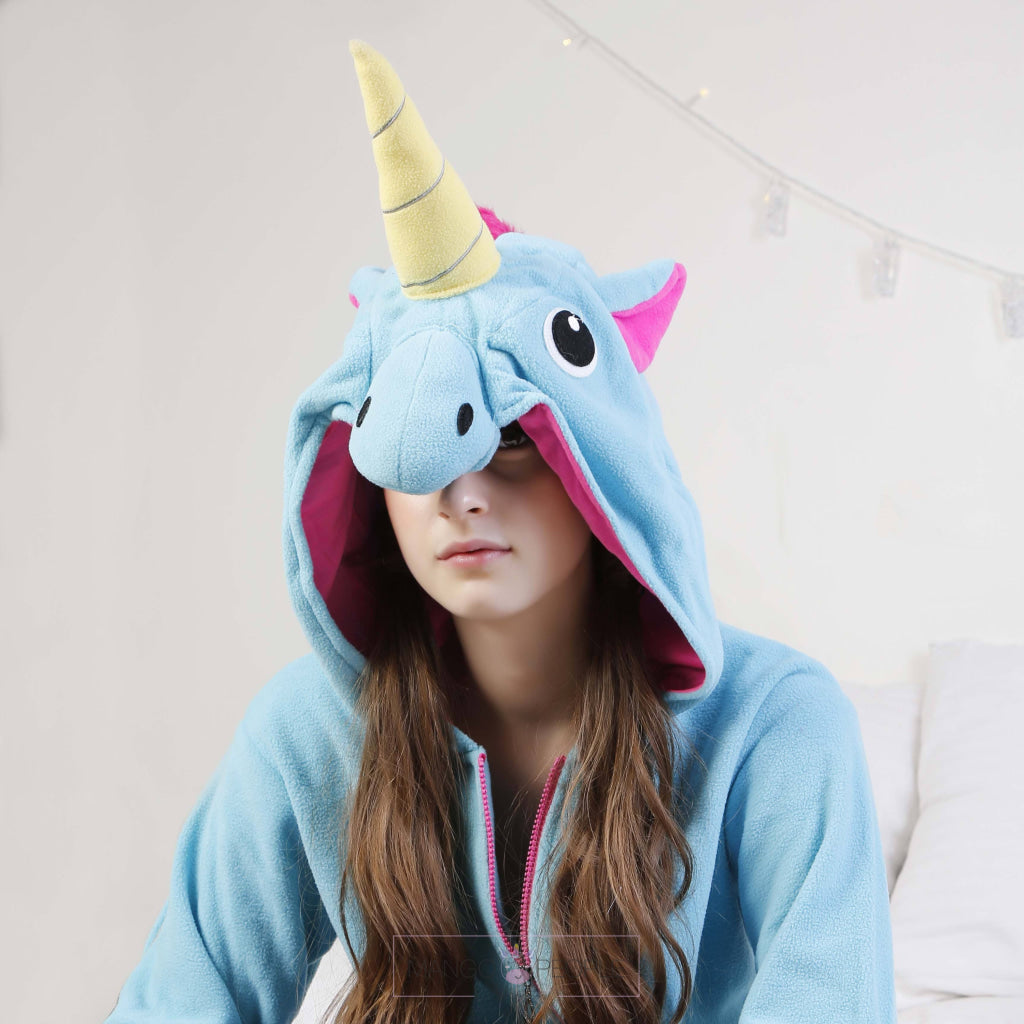 Magical Unicorn Hoodie / Sweatshirt- Blue Sweatshirt Mango People Factory 
