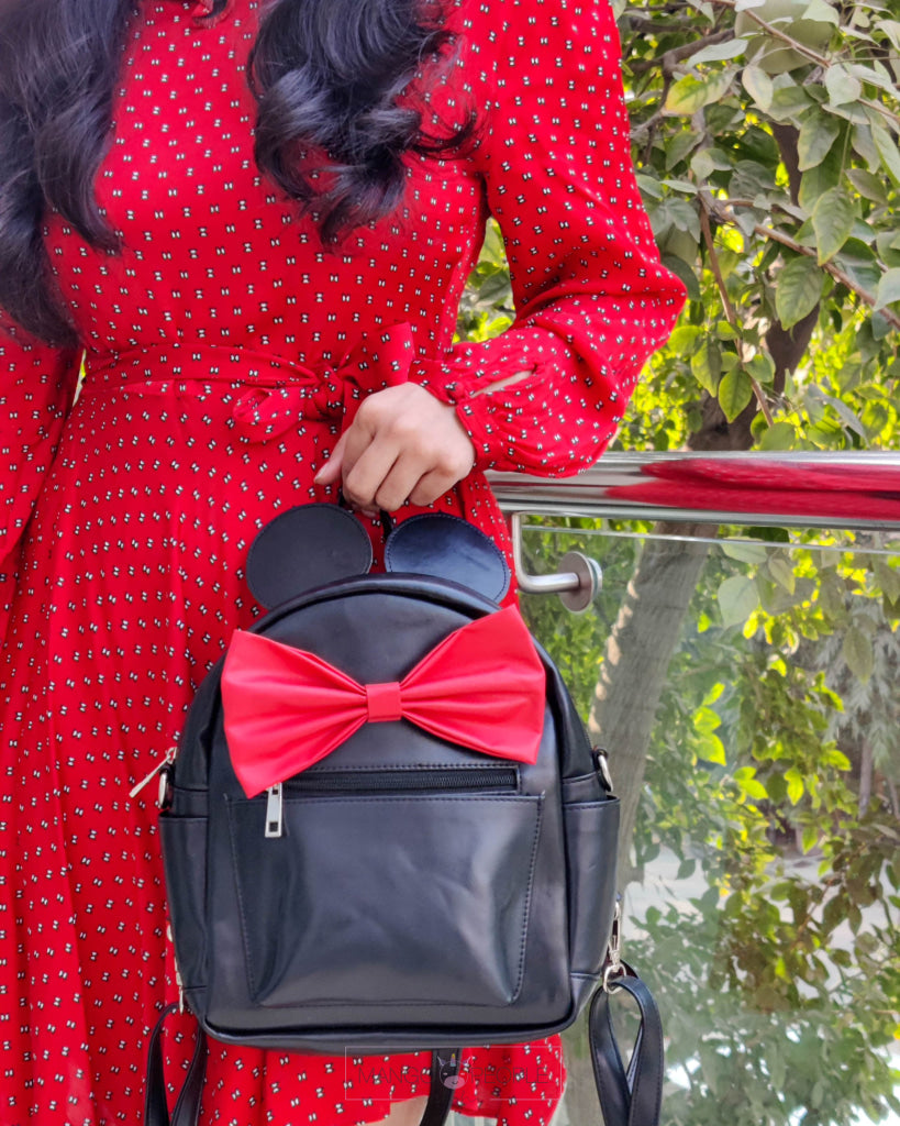 Minnie Mouse Mini Backpack - S Backpack Mango People Factory 