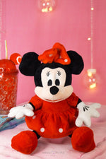 Load image into Gallery viewer, Minnie Mouse Red Plush Stuffed Toy Stuff Toy Mango People Flowers 