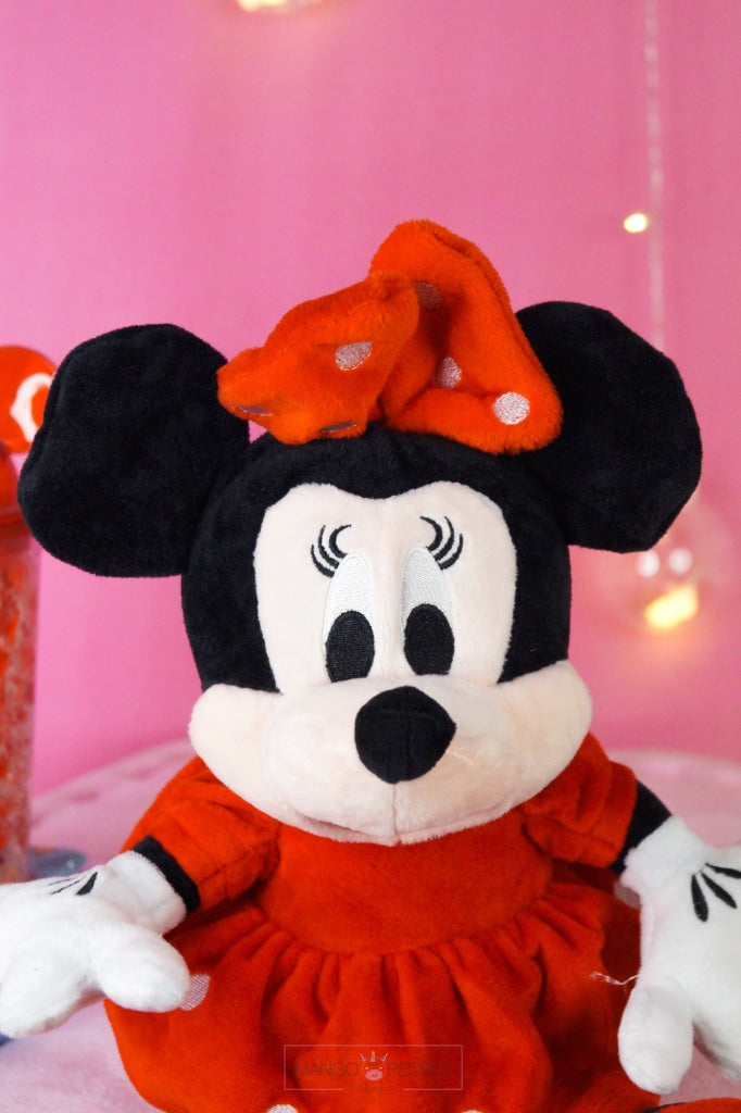 Minnie Mouse Red Plush Stuffed Toy Stuff Toy Mango People Flowers 