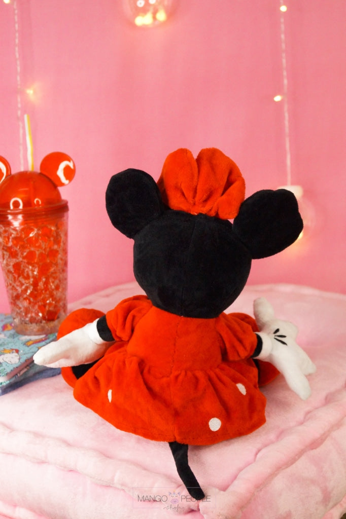 Minnie Mouse Red Plush Stuffed Toy Stuff Toy Mango People Flowers 