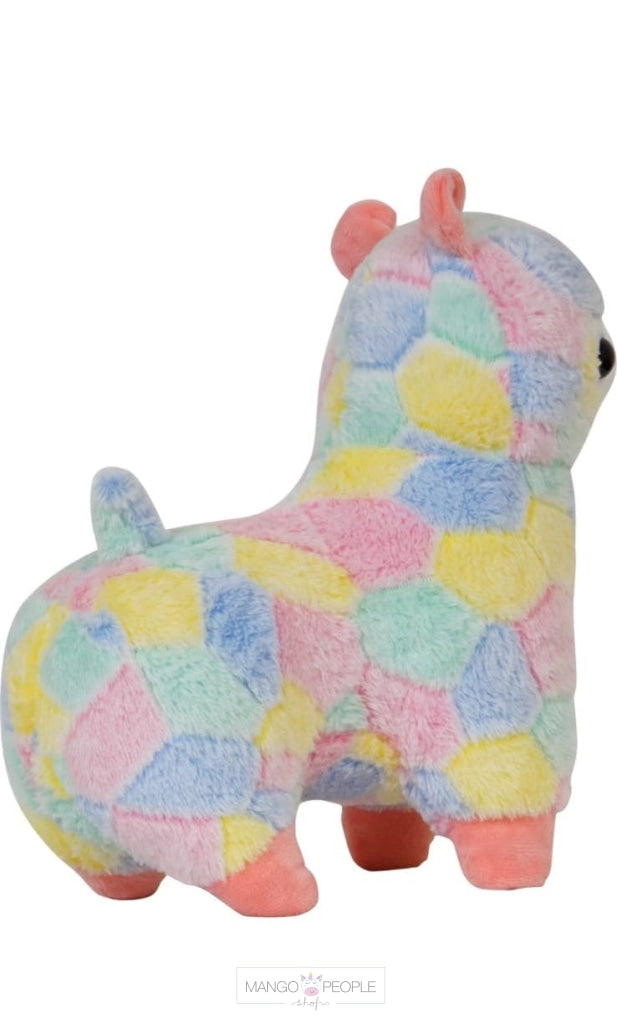 Multicolored Rainbow Sheep Soft Toy - 30Cm
