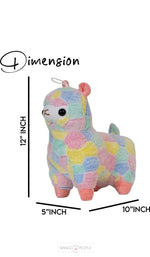Load image into Gallery viewer, Multicolored Rainbow Sheep Soft Toy - 30Cm