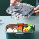 Load image into Gallery viewer, Music &amp; Meals Stainless Steel Lunch Box - 950Ml

