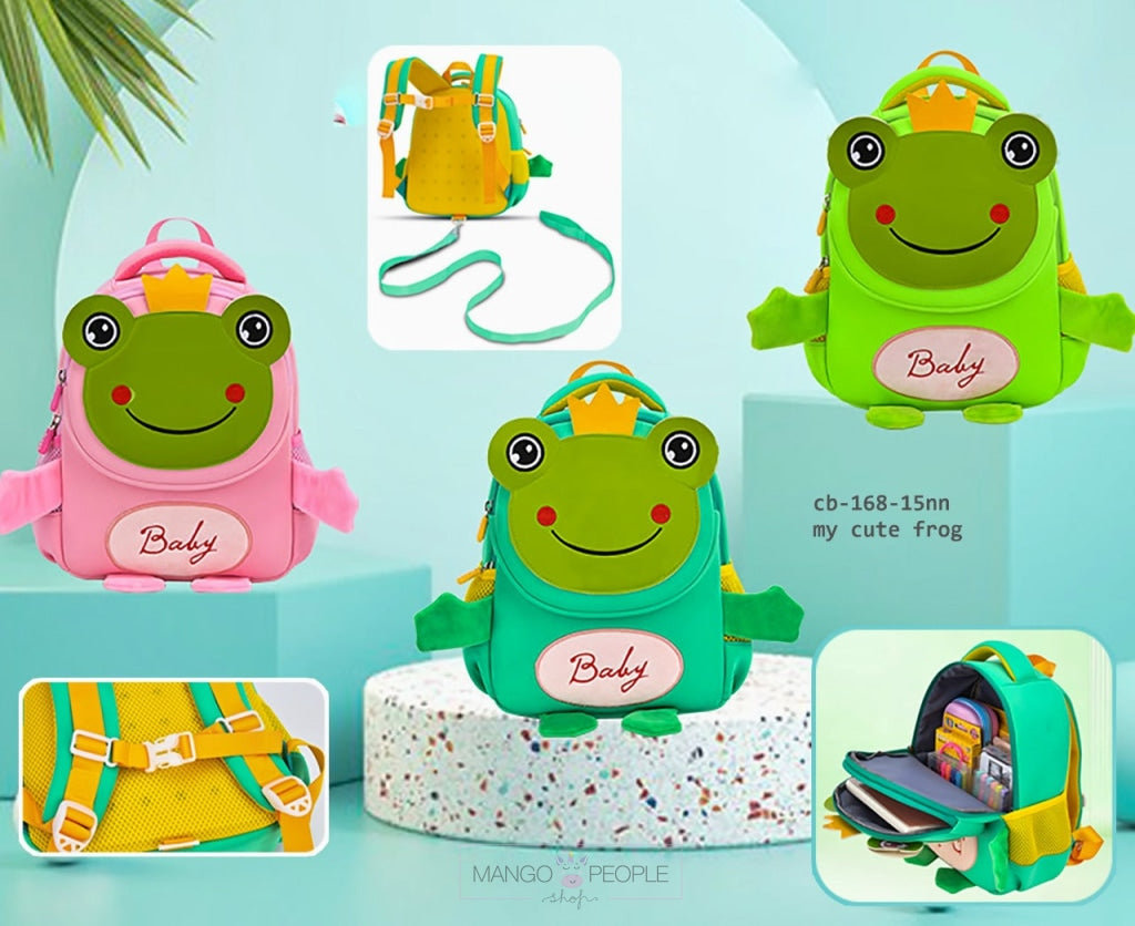 My Cute Little Frog Backpack For Kids