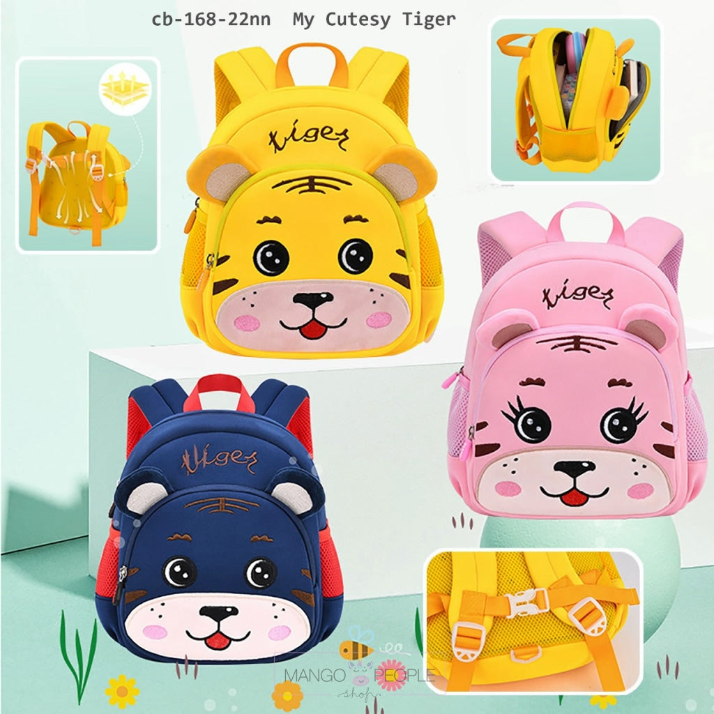 My Cutesy Tiger Backpack For Kids