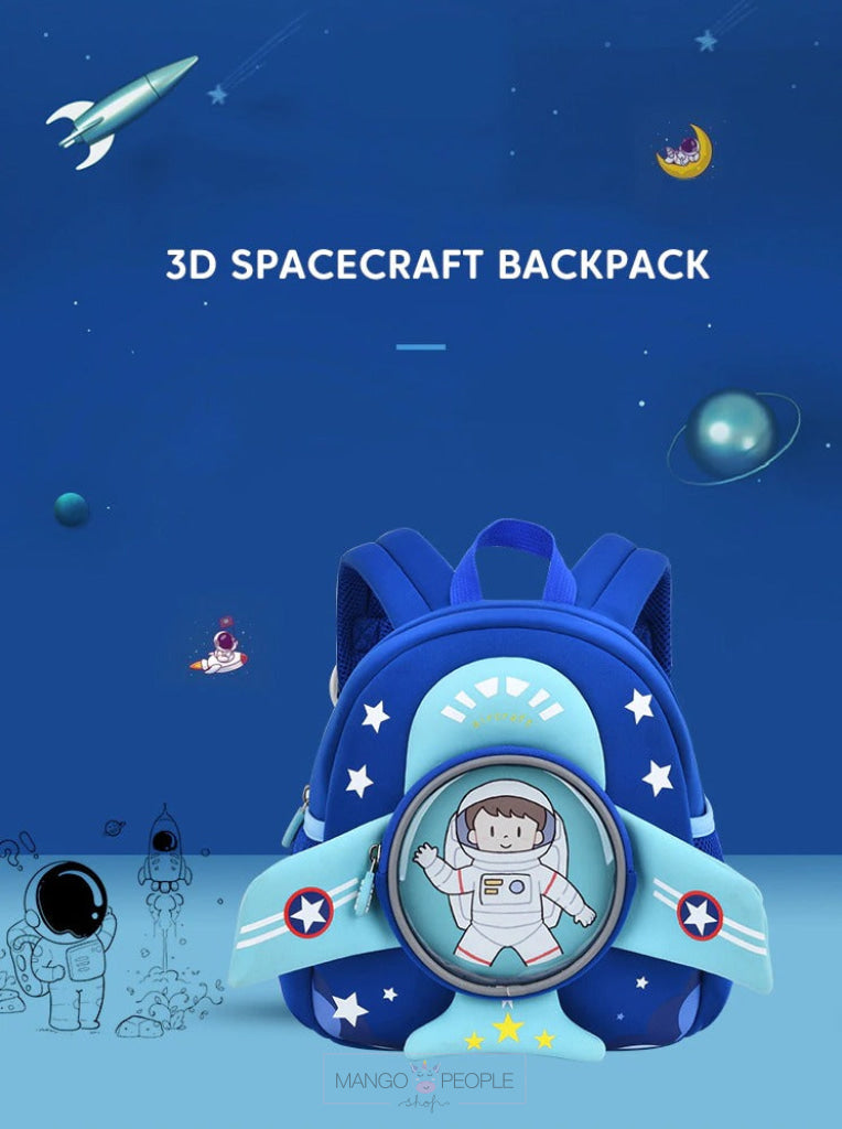 My Dream Astronaut Design Backpack For Kids