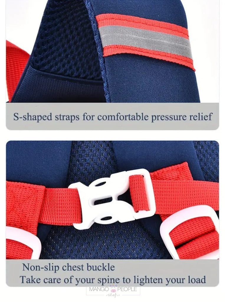 My Friend Heli Airplane Patch Cute Backpack For Kindergarten