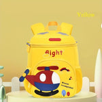 Load image into Gallery viewer, My Friend Heli Airplane Patch Cute Backpack For Kindergarten