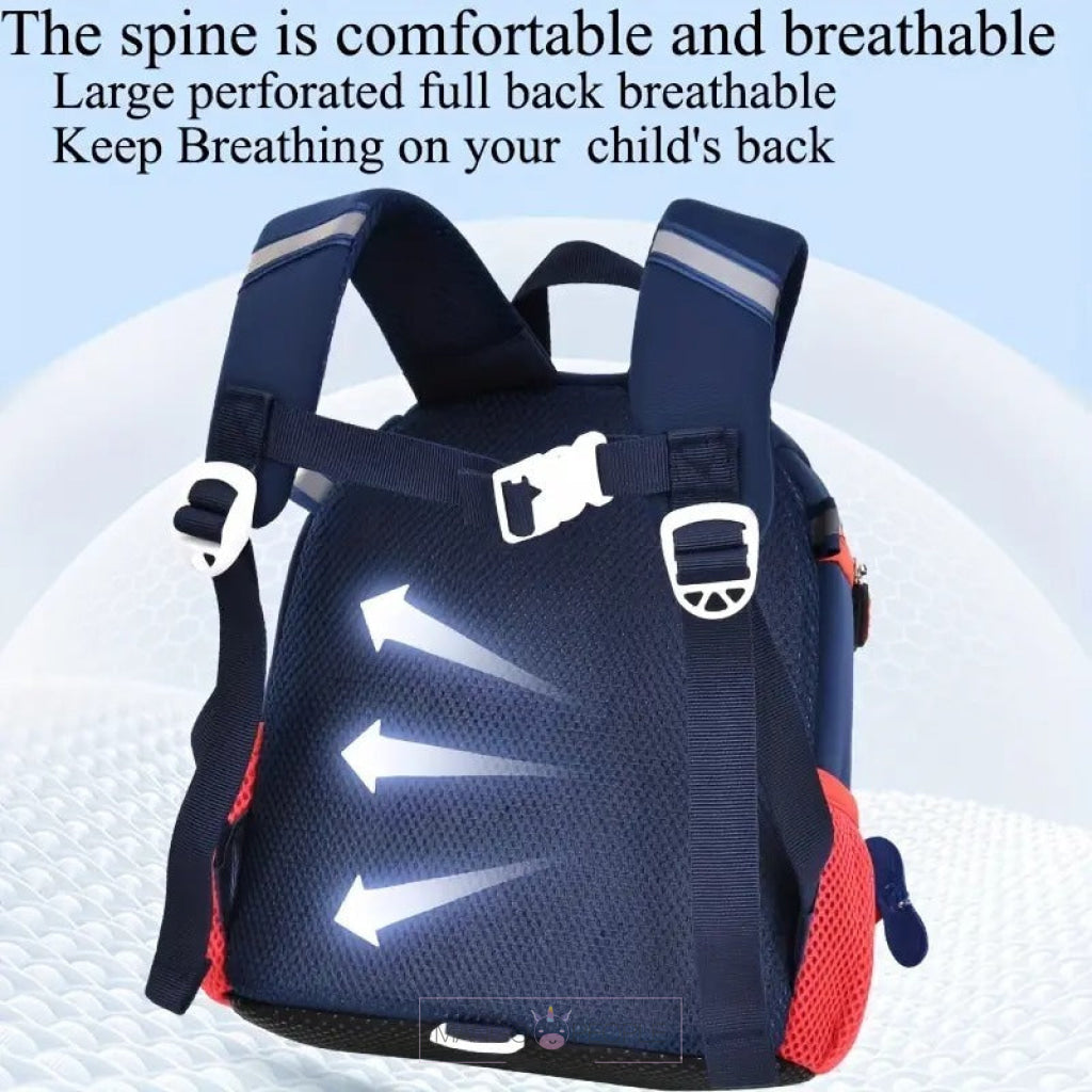 My Friend Heli Airplane Patch Cute Backpack For Kindergarten