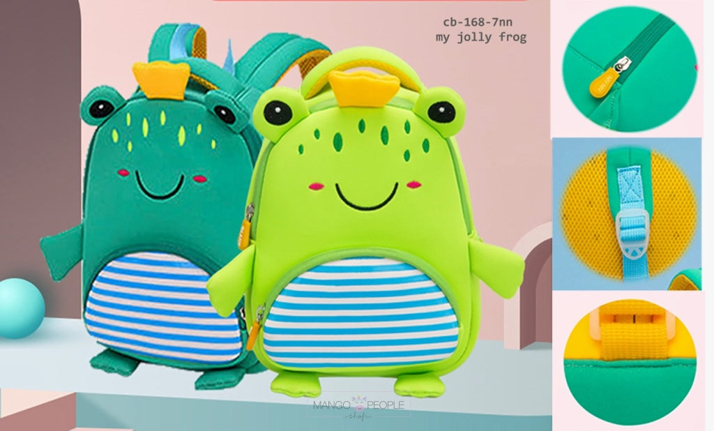 My Jolly Frog Cute Cartoon Kids Backpack