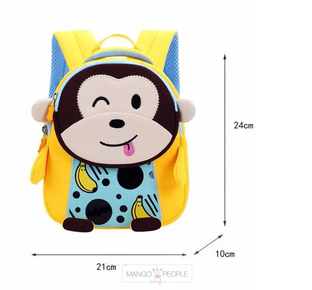 My Lovely Monkey - Backpack For Toddlers Animal Design Kids