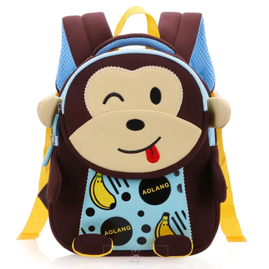 Cute And Adorable Mini Monkey Backpack For Toddlers