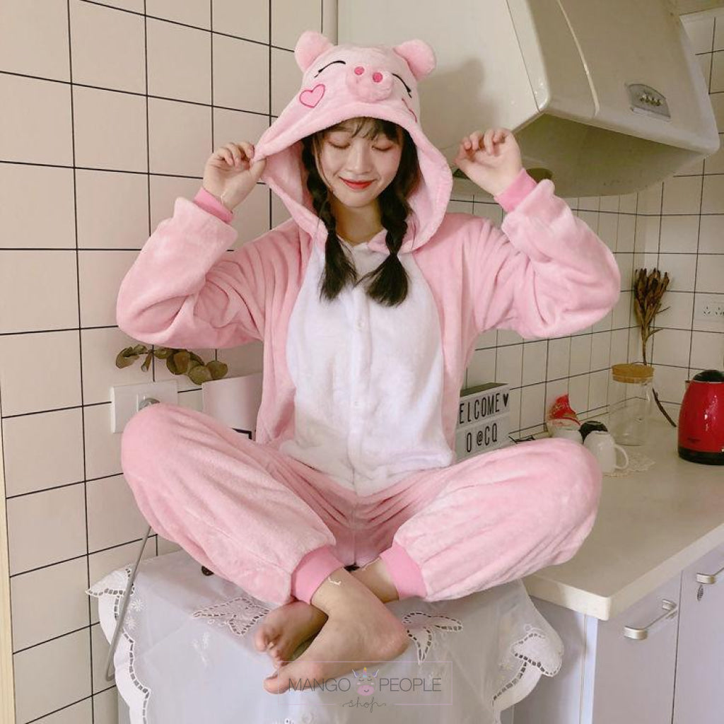Peppa Pig Adult Onesie Pyjama Set Mango People Factory 