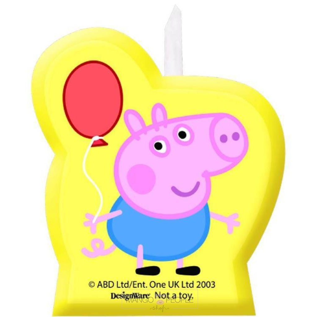 Peppa Pig Birthday Candle Set Candles Mango People Local 