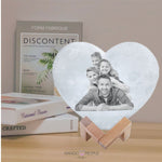 Load image into Gallery viewer, Personalised Heart Moon Lamp - No COD Available Night Lamp Isagon 
