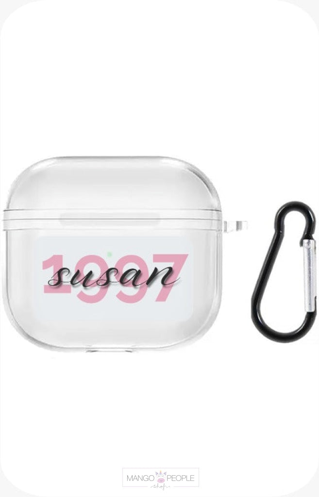Adorable Susan1997 Name And Year Airpods Case 3 Airpods