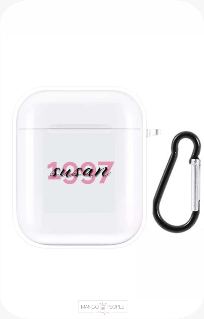 Adorable Susan1997 Name And Year Airpods Case Airpods1/ 2 Airpods