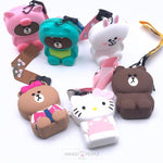 Load image into Gallery viewer, Pig Bear Mini Pouch Pouch Mango People International 