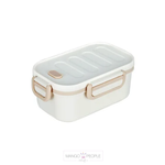 Load image into Gallery viewer, Plastic Grid Two - Layer Rectangular Lunch Box - 1000Ml
