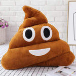 Load image into Gallery viewer, Poop Emoji Plush Pillow Pillows Mango People Factory 30 cm 
