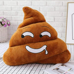 Load image into Gallery viewer, Poop Emoji Plush Pillow Pillows Mango People Factory 

