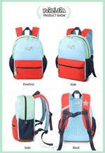 Load image into Gallery viewer, Premium Quality Tri Color Backpack For School And College Students Backpack