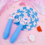 Load image into Gallery viewer, Bear And Rabbit Design Bamboo Skipping Rope
