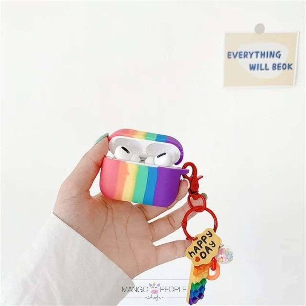 Rainbow Airpods & Airpods PRO Case AirPods Case Mango People International 