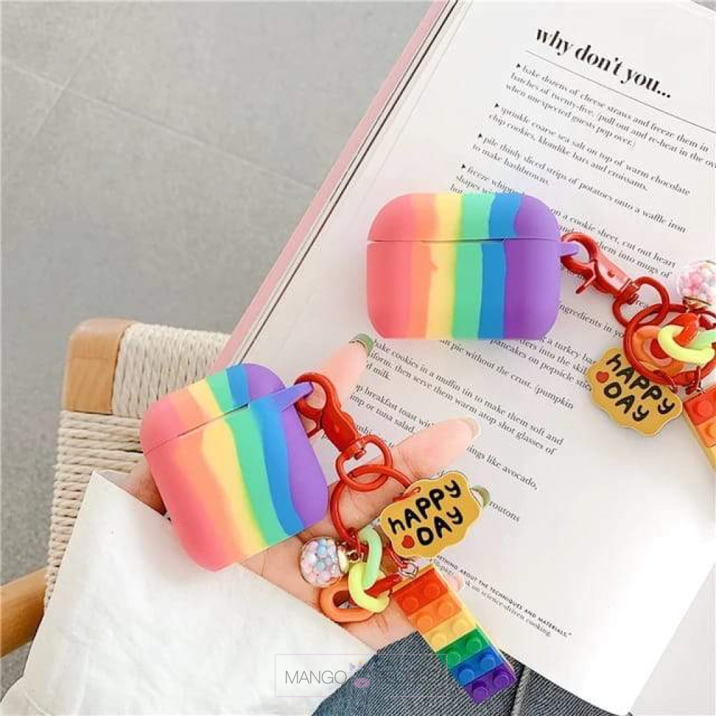 Rainbow Airpods & Airpods PRO Case AirPods Case Mango People International AIRPODS1&2 